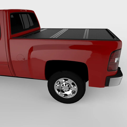 [FX11008] UnderCover Flex Hard Folding Tonneau Cover - Silverado/Sierra (Standard Bed - without rail caps) ( 2007 - 2013 )