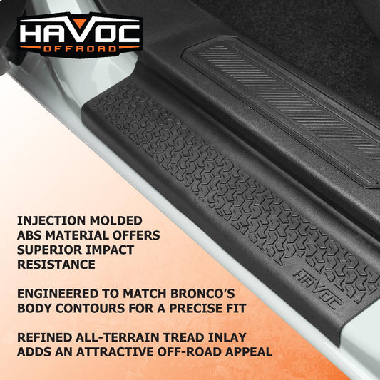 Havoc Offroad Door Entry Guards - Ford Bronco ( 2021 - 2023 )