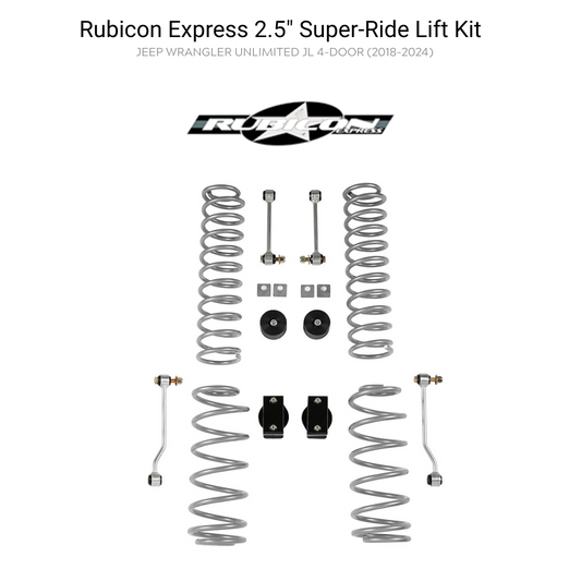 Rubicon Express 2.5" Super-Ride Lift Kit - Jeep Wrangler Unlimited JL 4-Door (2018-2024)