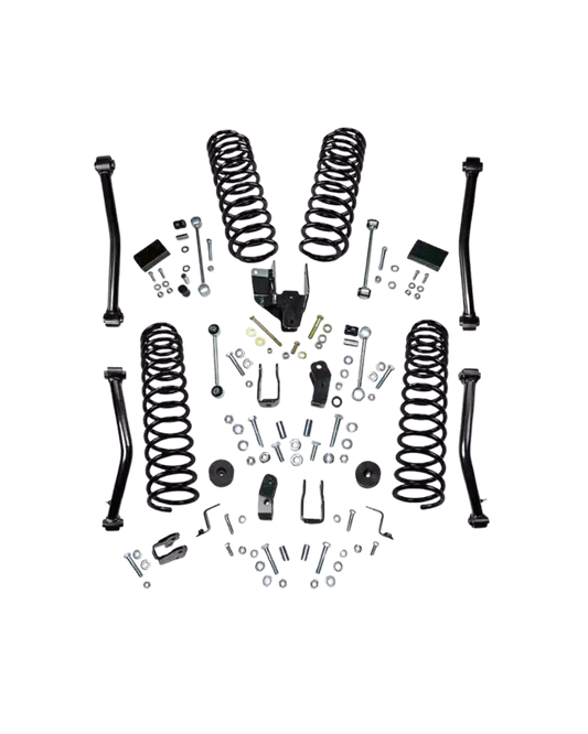 Superlift Suspension 4" Dual Rate Coil Lift Kit - Jeep Wrangler Unlimited JL 4-Door (2018-2023)