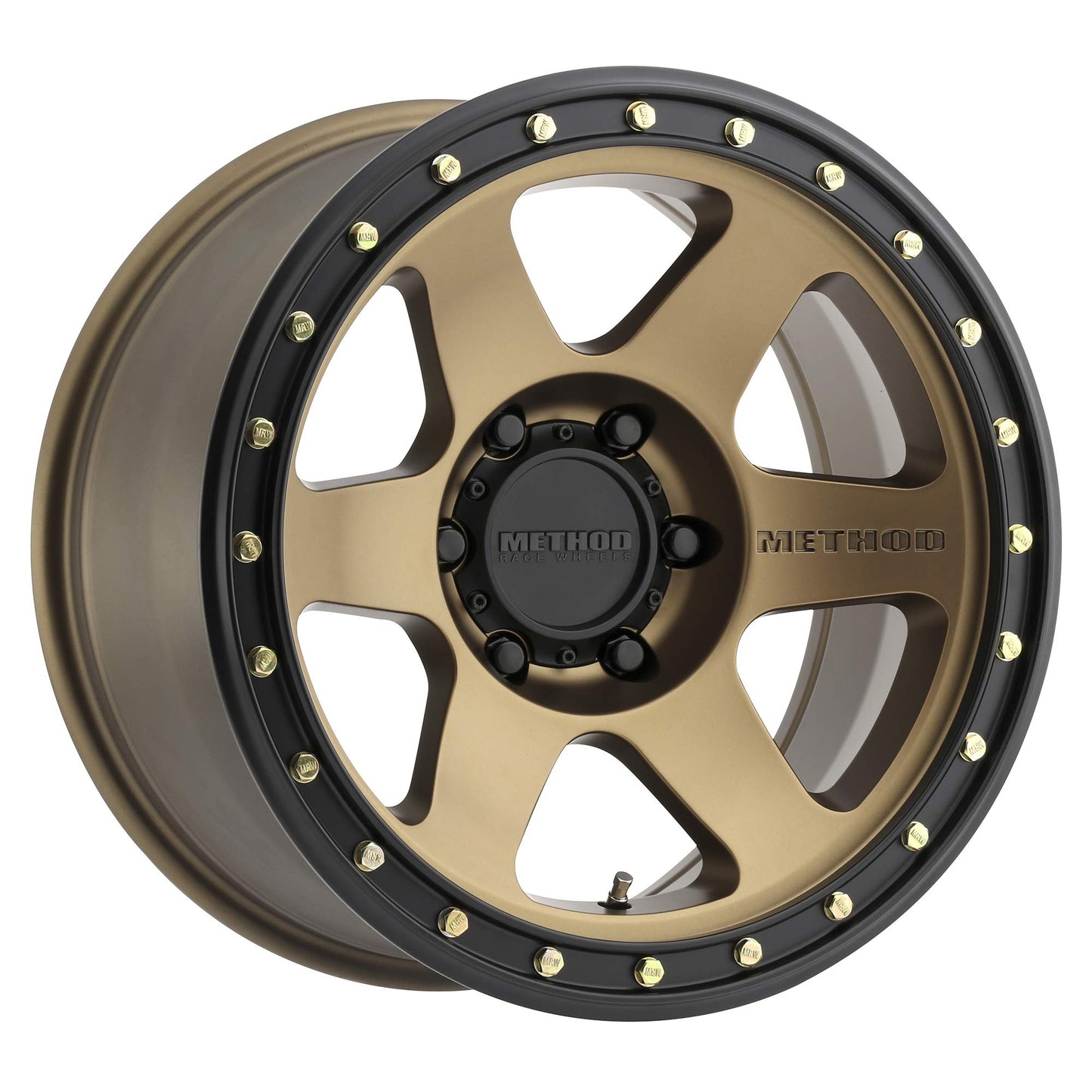 [MRWMR31078516900] Method Race Wheels MR310 Con 6, 17X8.5 with 6 on 135 Bolt Pattern - Bronze with Black Lip - Ford F-150 (2004-2017) / SVT Raptor (2010-2017)