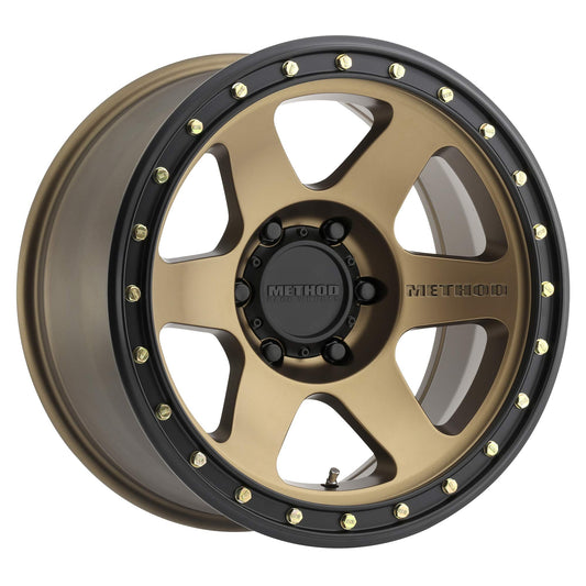 [MRWMR31078516900] Method Race Wheels MR310 Con 6, 17X8.5 with 6 on 135 Bolt Pattern - Bronze with Black Lip - Ford F-150 (2004-2017) / SVT Raptor (2010-2017)