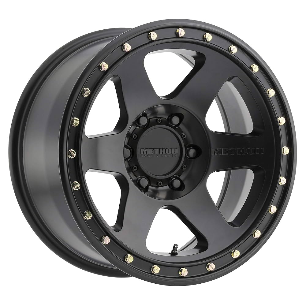 [MRWMR31078560500] Method Race Wheels MR310 Con 6, 17X8.5 with 6 on 5.5 Bolt Pattern - Matte Black - Silverado/Sierra ( 2007 - 2017 )