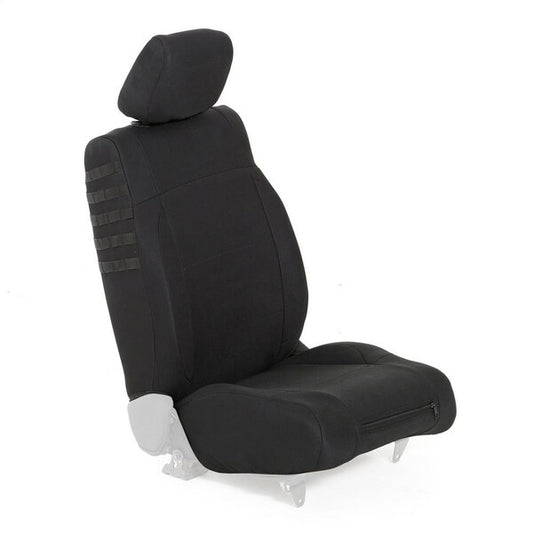 Smittybilt G.E.A.R. Custom Fit Front Seat Covers (Black) - Jeep Wrangler JL 2-Door (2018-2025)