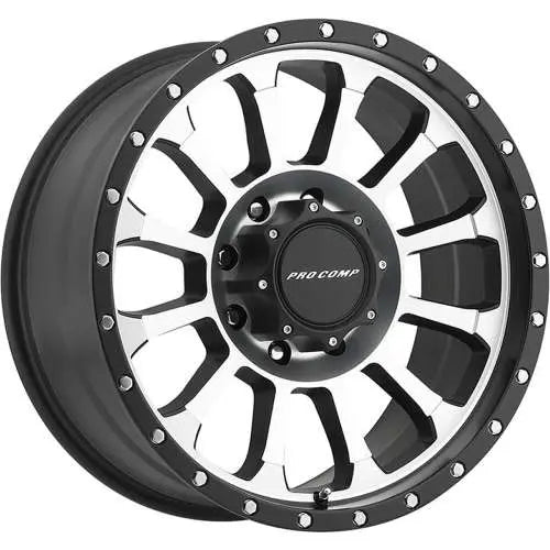 [PXA3534-78583] Pro Comp Series 3534, 17x8.5 with 6 on 5.5 Bolt Pattern - Machined Finish - Silverado/Sierra