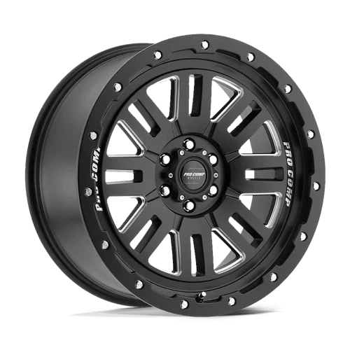 [PXA5161-893650] Pro Comp Cognito Series 61, 18x9 Wheel with 6 on 135 Bolt Pattern - Satin Black Milled - Ford F-150 (2004-2017) / SVT Raptor (2010-2017)ÃÂ 