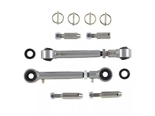 [R-ERE1132] Rubicon Express Extreme Duty Sway Bar Disconnects - Jeep Wrangler JK (2007-2018)