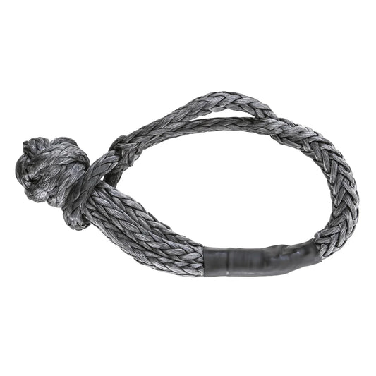 Smittybilt Power Recoil Shackle Rope (Charcoal Gray Rope) - Universal