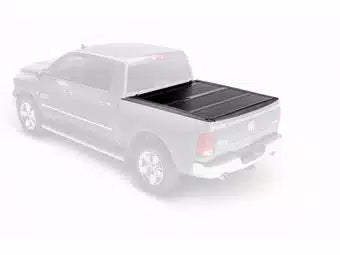 [UX32011] UnderCover Ultra Flex Hard Folding Tonneau Cover w/ RamBox w/out Black Track System (Short Bed) - Ram 1500 (2019-2022)