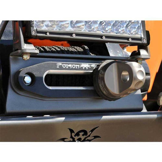 [45-45-010] Poison Spyder Aluminum Hawse Winch Fairlead - Universal