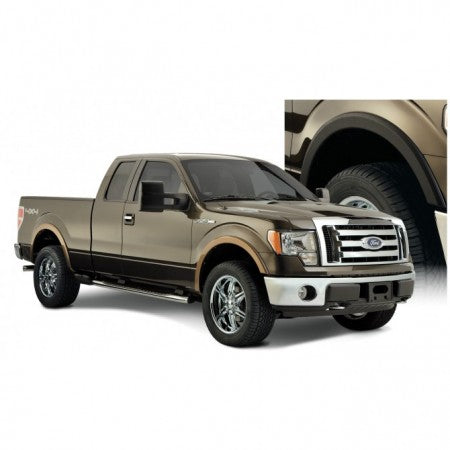 [20925-02] Bushwacker Street Fender Flare Set - FORD-F150 ( 2009 - 2014 )