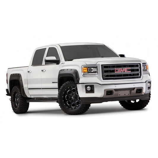 Bushwacker Pocket Style Fender Flare Set - GMC Sierra (2014-2015)