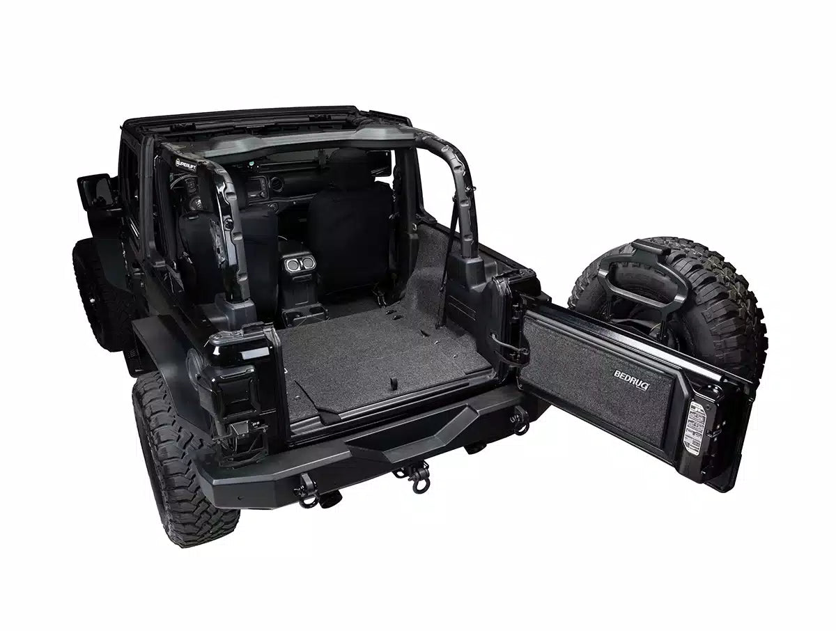 Bedrug Rear cargo Liner without Gap Hider - Jeep Wrangler Unlimited JL 4-Door ( 2018 - 2025 )