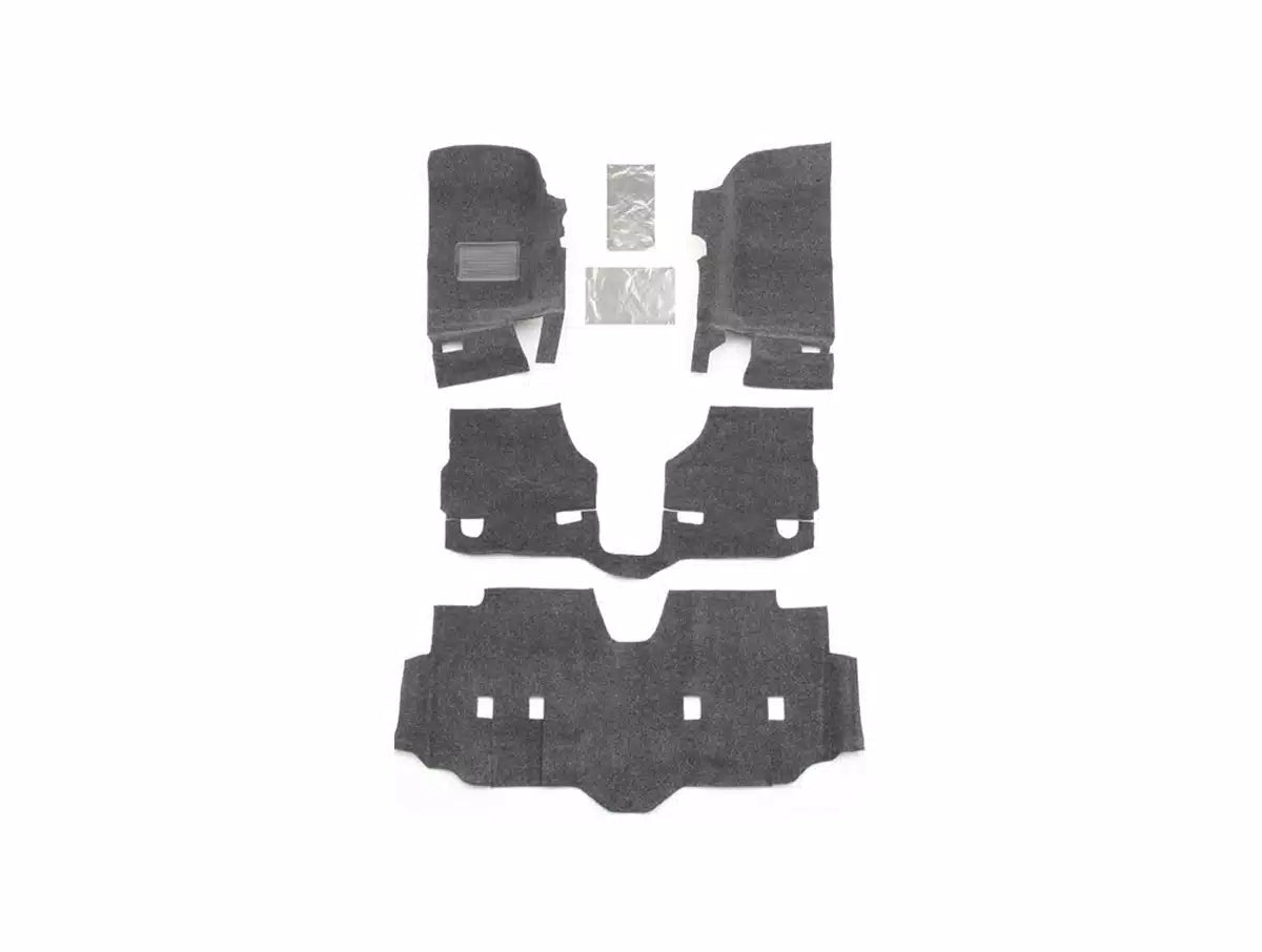 [BRJL18F4] Bedrug Front Floor Kit (3PC) - Jeep Wrangler Unlimited JL 4-Door ( 2018 - 2025 )