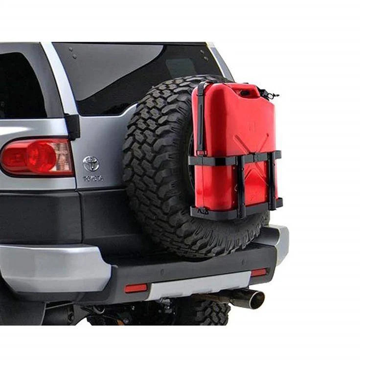 Smittybilt Jerry Gas Can Holder (Black) 2798 - Universal