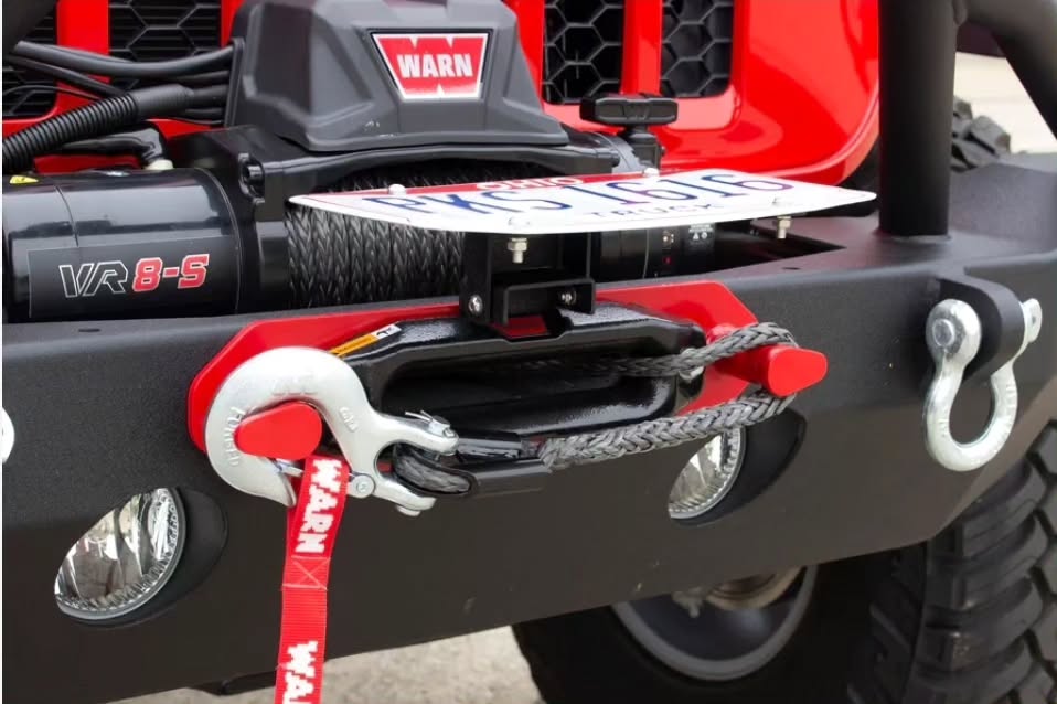 [FB21098] Fishbone Offroad Hawse Fairlead License Plate Mount - Universal