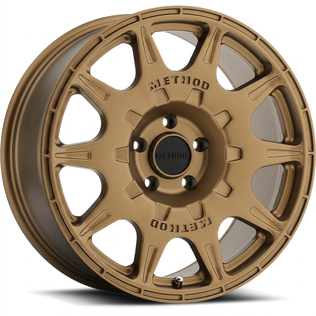 Bronze five-lug Method Roost wheel