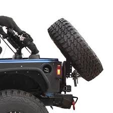Smittybilt Slant Back Tire Mount [76857-05] - Jeep Wrangler JK (2007 - 2018)