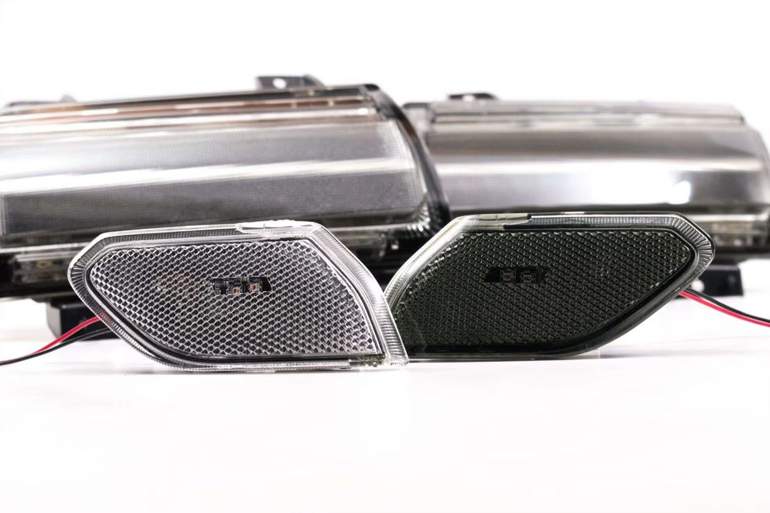 [LF511] Morimoto XB LED Sidemakers (Smoked) - Jeep Wrangler JL (2018-2022)