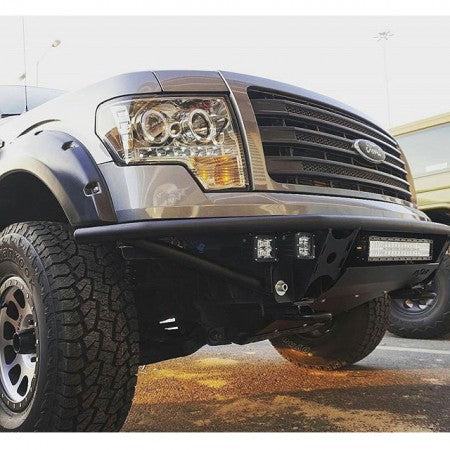 [F09URDS-TX] N-Fab RDS Front Bumper with Aluminum Skid Plate (No Upper Radius Mount) - FORD F-150 ( 2009 - 2014 )ÃÂ 