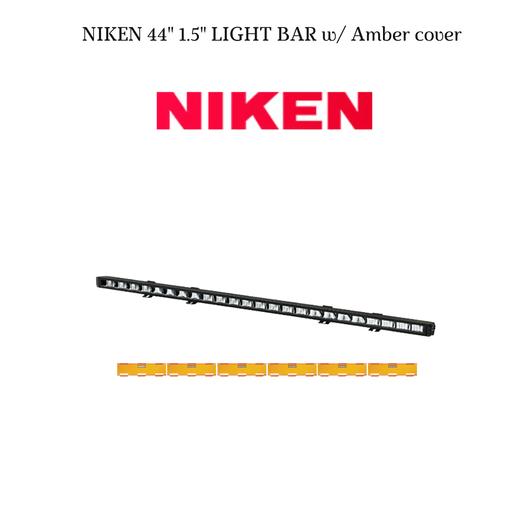 [10021100] NIKEN 44" LED Light Bar w/ Amber cover- Universal