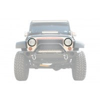 [69-0200B] Paramount Head Light Rim Cover Matte Black - Jeep Wrangler JK