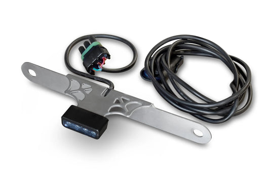 [41-04-406] Poison Spyder LED License Plate Holder and 3rd Brake Light - Jeep Wrangler JK
