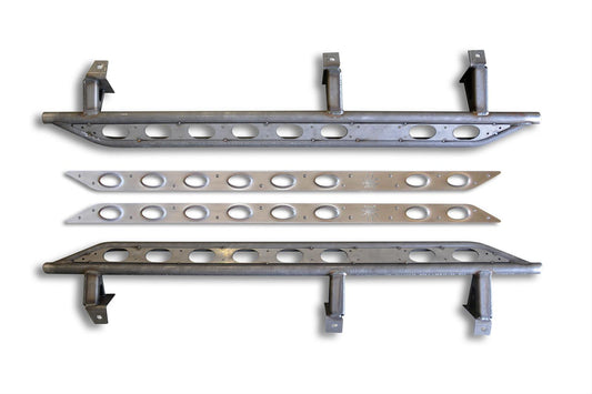 [18-08-030] Poison Spyder Frame Mounted Rocker Knockers - Jeep Wrangler Unlimited JK 4-Door ( 2007 - 2018 ) [(2007-2018)
