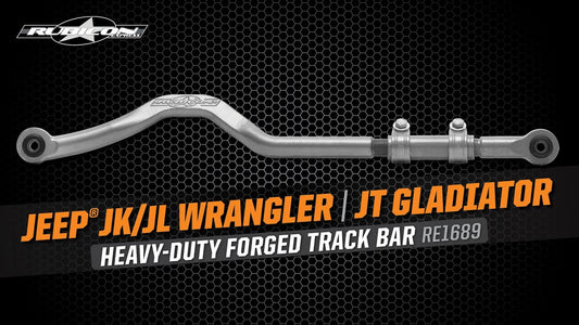 [RE1689] Rubicon Express Heavy-Duty Forged Adjustable Front Track Bar - Jeep Wrangler JK/JL/Gladiator JT