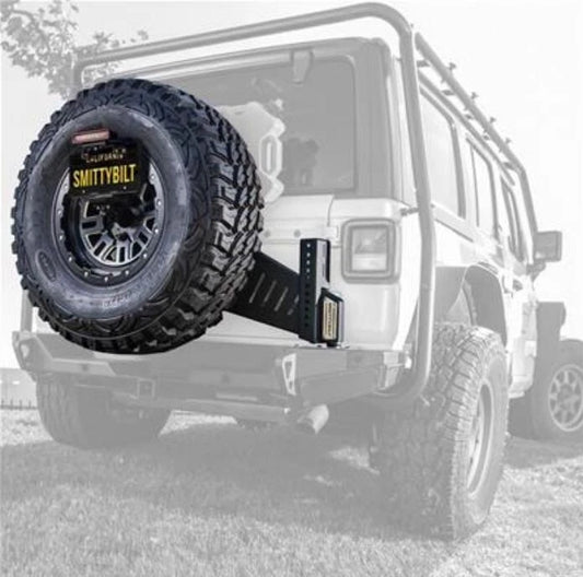 Smittybilt XRC/SRC GEN3 Frame-Mounted Tire Carrier - Jeep Wrangler JL (2018-2025)