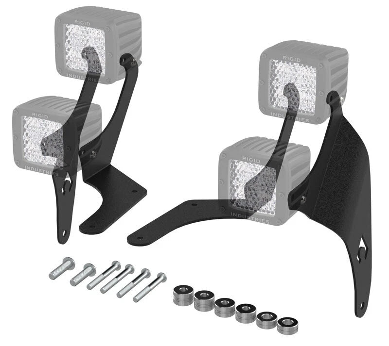 [S-APJL18] SAIF A-Pillar Dual LED Light Mount - Jeep Wrangler JL (2018-2025) / Gladiator JT (2020-2025)
