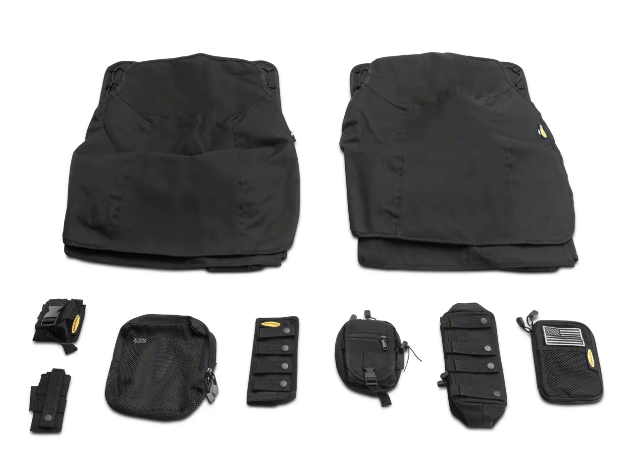 Smittybilt G.E.A.R. Front Seat Cover (Black) - Universal - SSS garage